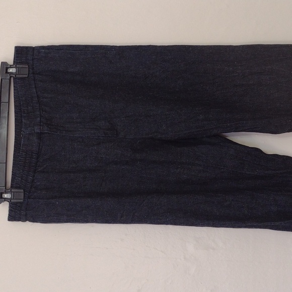 COS High Waist Denim Straight Leg Pants Fits Size 4 - Picture 3 of 13